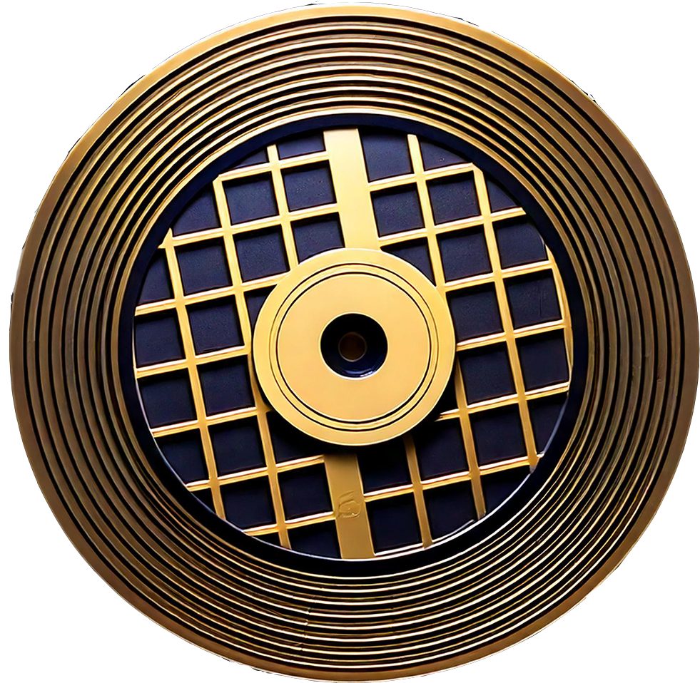 Waffll golden vinyl-waffle mark